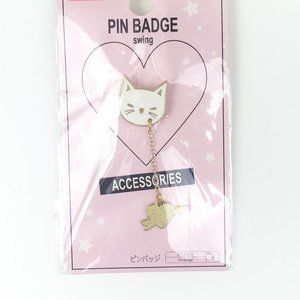 😸 Cute Cat Pin Badge! Kawaii!